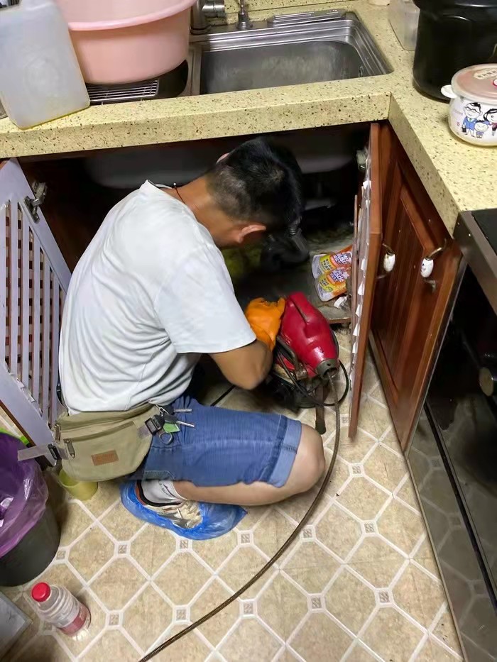 山根镇通下水道